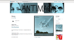 Desktop Screenshot of antimagic.bandcamp.com