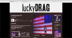 Desktop Screenshot of luckydrag.bandcamp.com