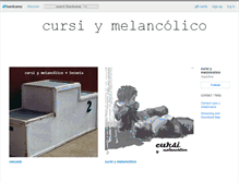 Tablet Screenshot of cursiymelancolico.bandcamp.com