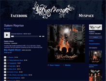 Tablet Screenshot of kalevra.bandcamp.com