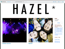 Tablet Screenshot of hazeltheband.bandcamp.com