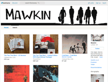 Tablet Screenshot of mawkin.bandcamp.com