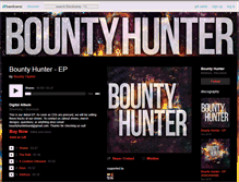 Tablet Screenshot of bountyhunter.bandcamp.com