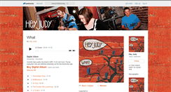 Desktop Screenshot of heyjudy.bandcamp.com