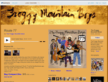 Tablet Screenshot of froggymountainboys.bandcamp.com