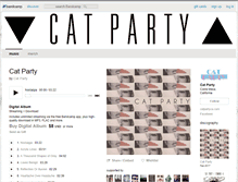 Tablet Screenshot of catpartymusic.bandcamp.com