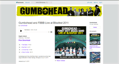 Desktop Screenshot of gumbohead.bandcamp.com
