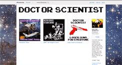 Desktop Screenshot of doctorscientistband.bandcamp.com