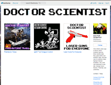 Tablet Screenshot of doctorscientistband.bandcamp.com