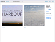 Tablet Screenshot of losttothelandslide.bandcamp.com