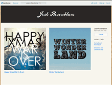 Tablet Screenshot of joshrosenblum.bandcamp.com