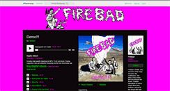 Desktop Screenshot of firebad.bandcamp.com