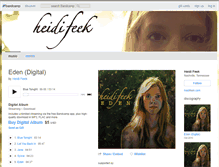 Tablet Screenshot of heidifeek.bandcamp.com