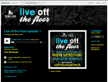 Tablet Screenshot of liveoffthefloor.bandcamp.com