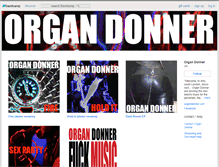 Tablet Screenshot of organdonner.bandcamp.com