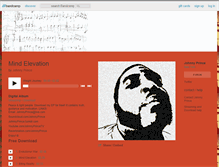 Tablet Screenshot of johnnyprince.bandcamp.com