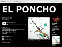 Tablet Screenshot of elponcho.bandcamp.com