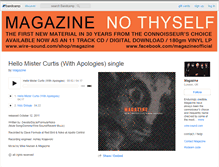 Tablet Screenshot of magazine.bandcamp.com