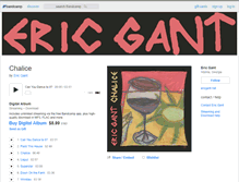 Tablet Screenshot of ericgant.bandcamp.com