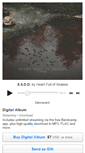 Mobile Screenshot of heartfullofsnakes.bandcamp.com