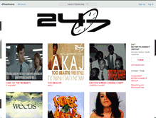 Tablet Screenshot of 247ent.bandcamp.com