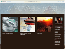 Tablet Screenshot of amovablewest.bandcamp.com