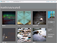 Tablet Screenshot of metrosound.bandcamp.com