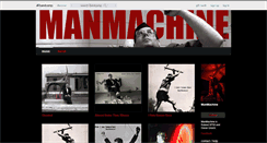 Desktop Screenshot of manmachine1.bandcamp.com