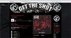 Desktop Screenshot of gettheshot.bandcamp.com