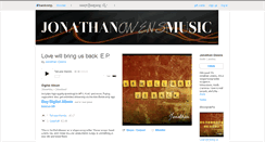 Desktop Screenshot of jonathanowens.bandcamp.com