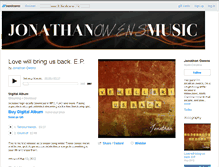 Tablet Screenshot of jonathanowens.bandcamp.com