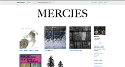 Desktop Screenshot of merciesmusic.bandcamp.com