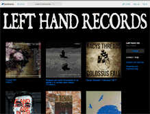 Tablet Screenshot of lefthandrecords.bandcamp.com