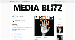 Desktop Screenshot of mediablitz.bandcamp.com
