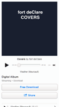 Mobile Screenshot of fortdeclare.bandcamp.com