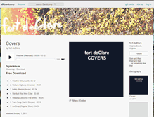 Tablet Screenshot of fortdeclare.bandcamp.com