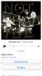 Mobile Screenshot of lastingvalues.bandcamp.com