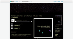 Desktop Screenshot of malalengua.bandcamp.com