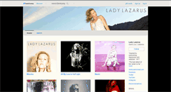 Desktop Screenshot of ladylazarus.bandcamp.com