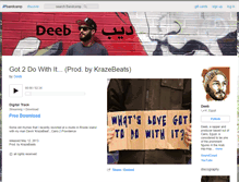Tablet Screenshot of deeb.bandcamp.com