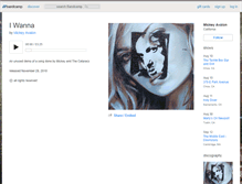 Tablet Screenshot of mickeyavalon.bandcamp.com