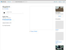 Tablet Screenshot of fellimcsky.bandcamp.com