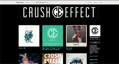 Desktop Screenshot of crusheffect.bandcamp.com