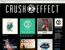 Tablet Screenshot of crusheffect.bandcamp.com