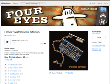 Tablet Screenshot of foureyes.bandcamp.com