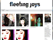 Tablet Screenshot of fleetingjoys1.bandcamp.com