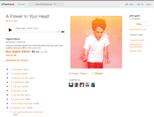 Tablet Screenshot of johngold.bandcamp.com