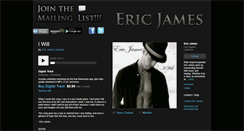 Desktop Screenshot of ericjames.bandcamp.com
