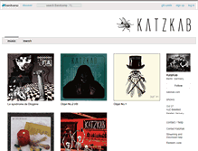 Tablet Screenshot of katzkab.bandcamp.com