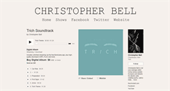 Desktop Screenshot of christopherbell.bandcamp.com